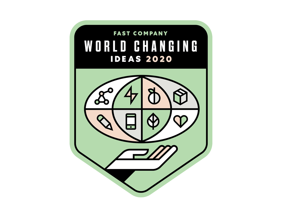 fast company world changing ideas award logo
