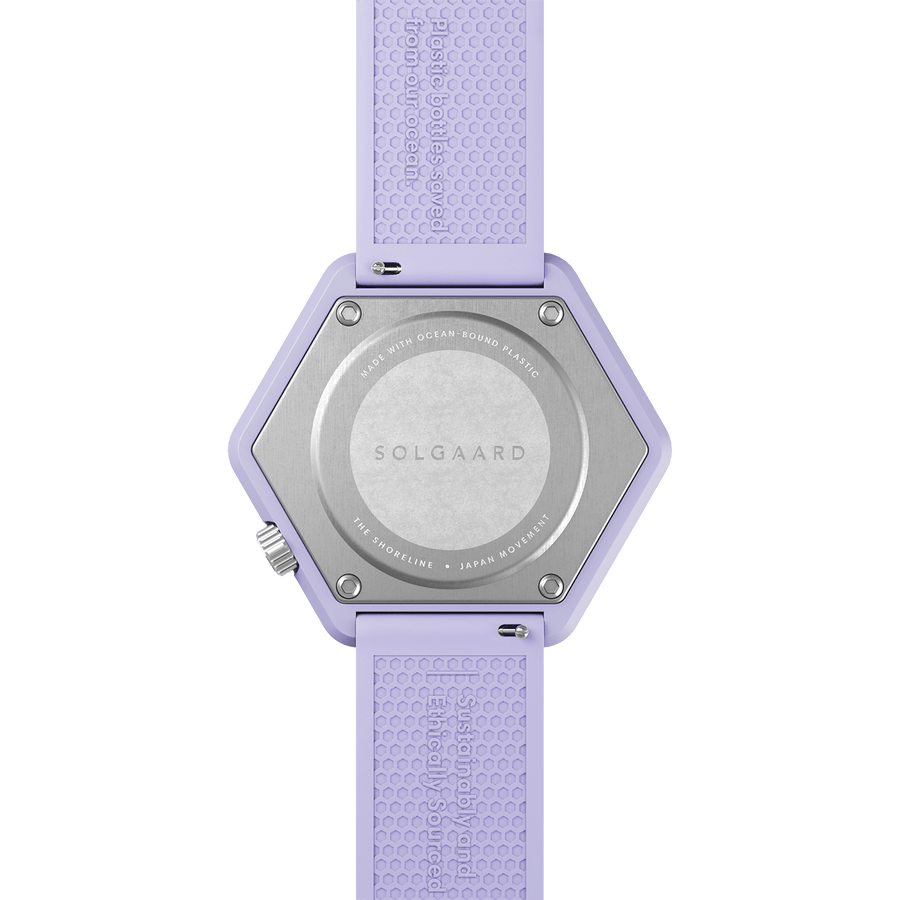 Laguna Lavender w/ Polished Silver