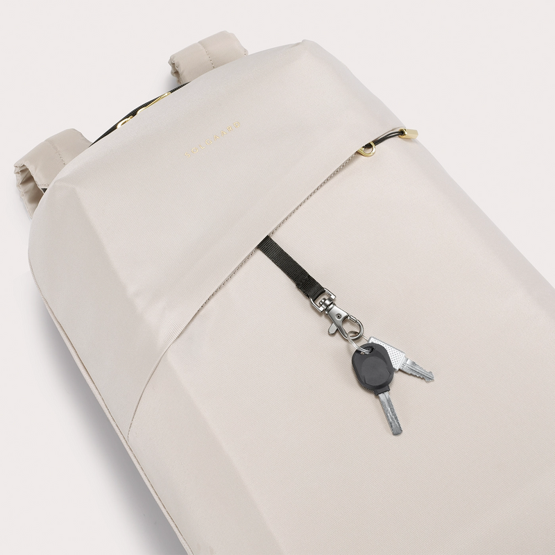 Solgaard Artemis Backpack | The Original Travel Backpack with Shelves | in Beige | Award-Winning Organization System