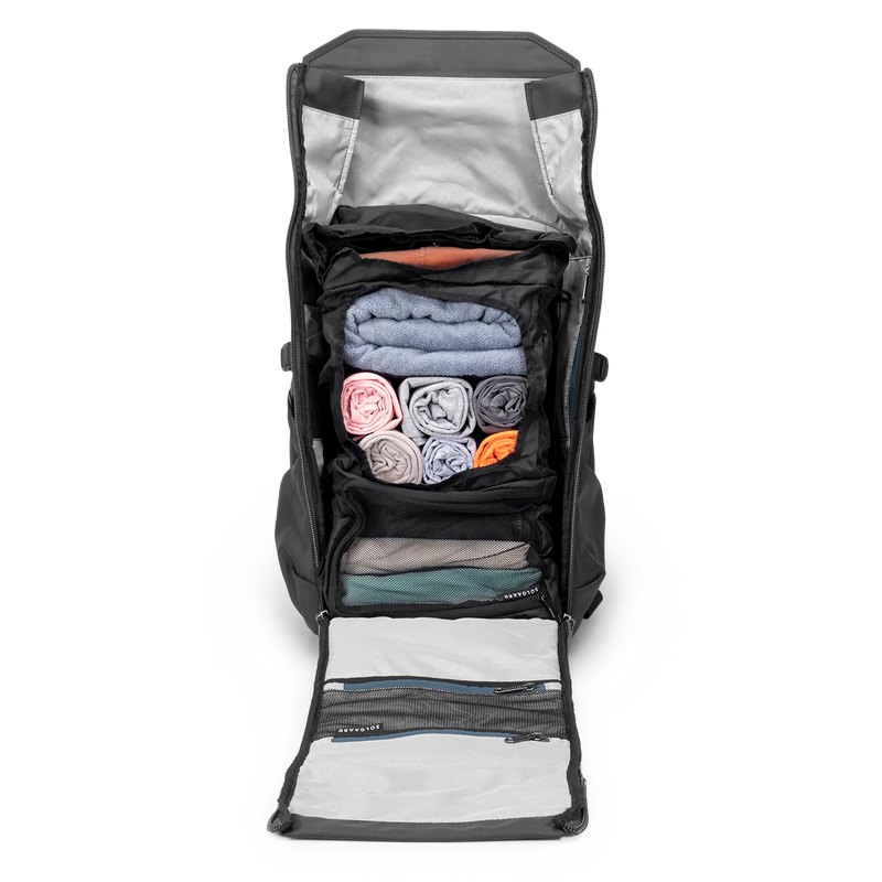 atlas wheeled laptop backpack Atlas Rolltop Backpack – Solgaard