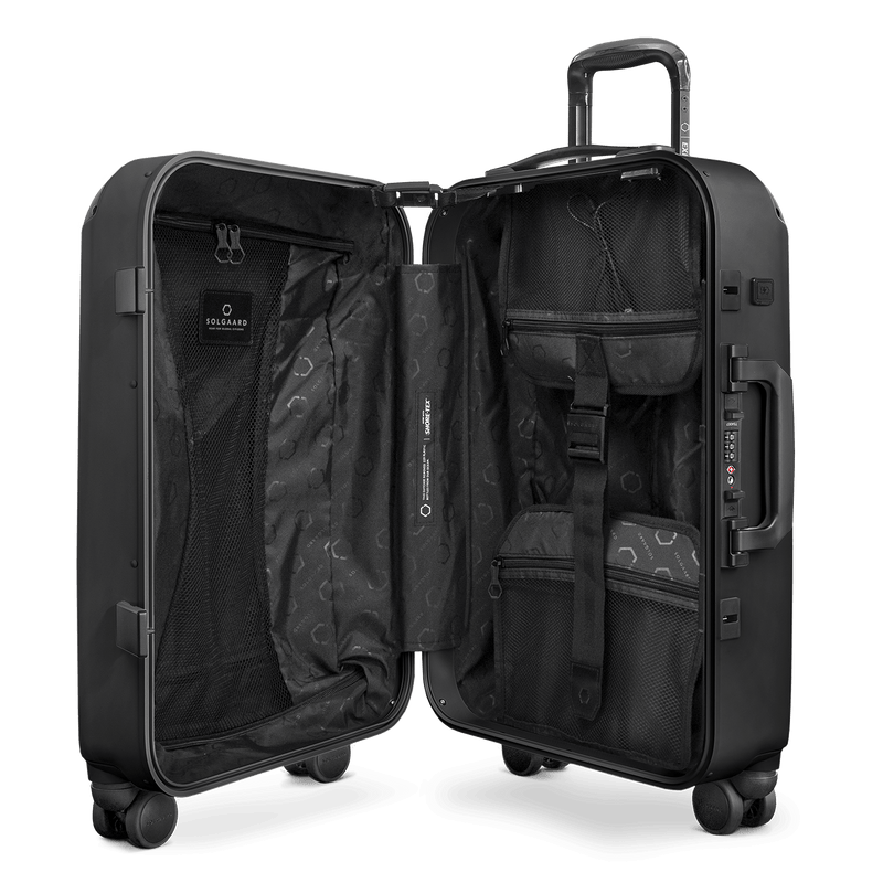 SOLGAARD Carry-on Closet 機内持込39L ブラック Archive Carry-On Advanced - Suitcase With Shelves - Luggage