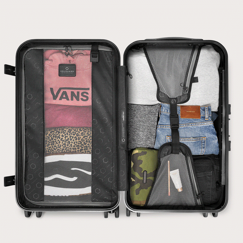 solgaard キャリーケース 楽天市場】出張・旅行 Carry-on Closet 機内持込39L 時短スーツケース