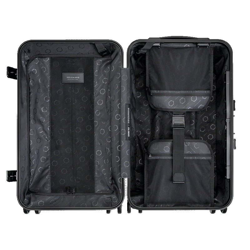 The Trunk: Check-In Closet & Suitcase with Shelves | Solgaard