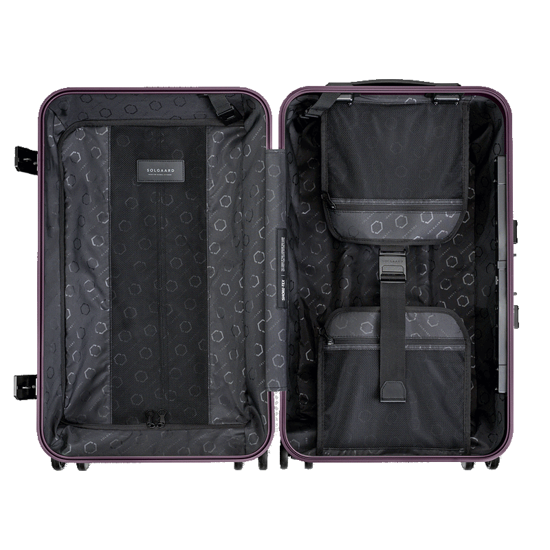 The Trunk: Check-In Closet & Suitcase with Shelves | Solgaard The Trunk: Check-In Closet & Suitcase with Shelves | Solgaard