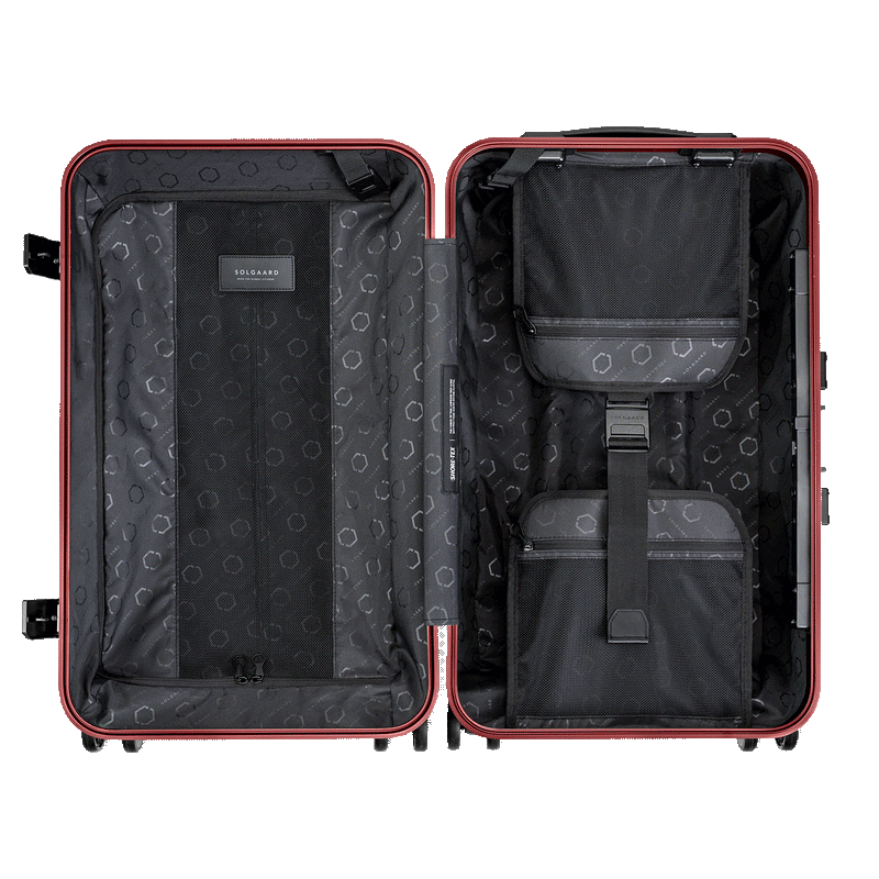 The Trunk: Check-In Closet & Suitcase with Shelves | Solgaard