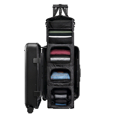 Carry-on Closet - Suitcase With Shelves - Luggage – Solgaard