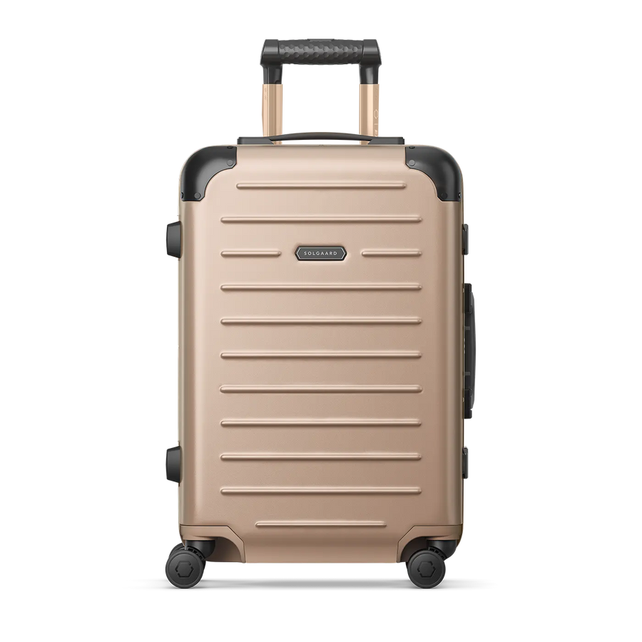 Beige/Satin Gold | Carry-On Closet