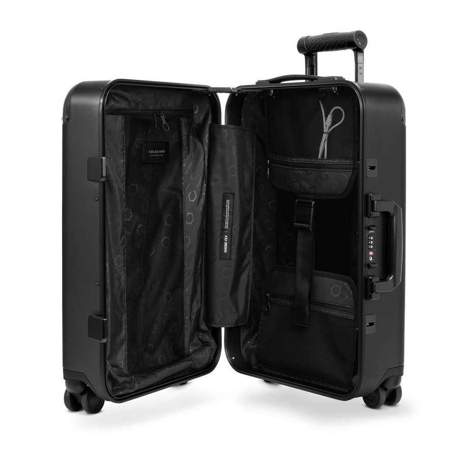 Carry on Closet Suitcase With Shelves Luggage Solgaard