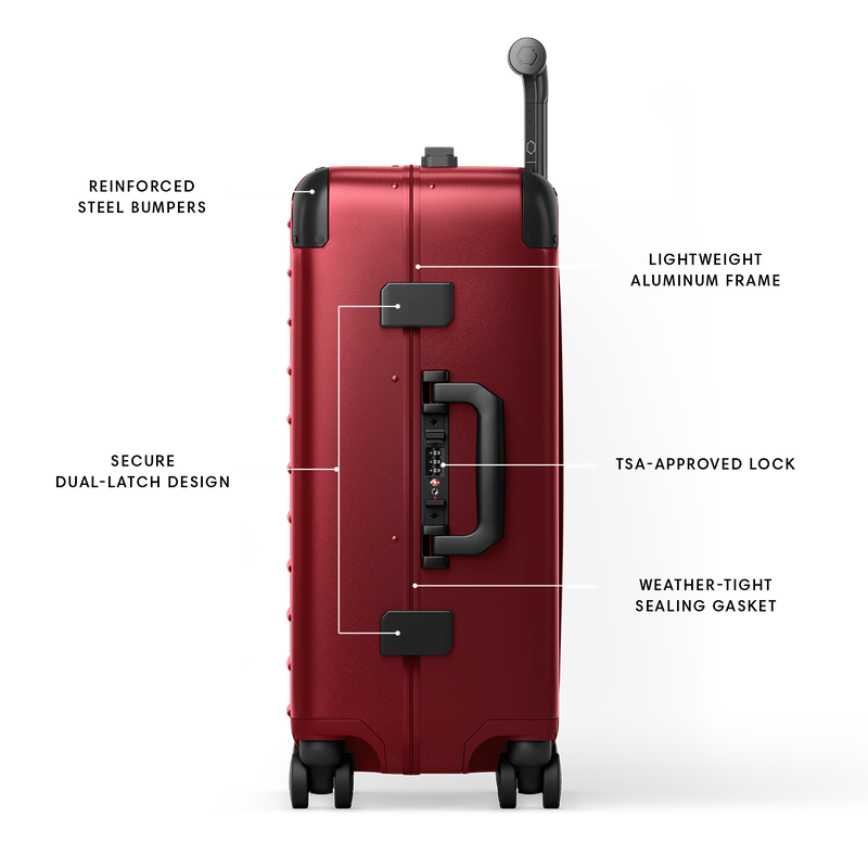 Carry-on Closet - Suitcase With Shelves - Luggage – Solgaard