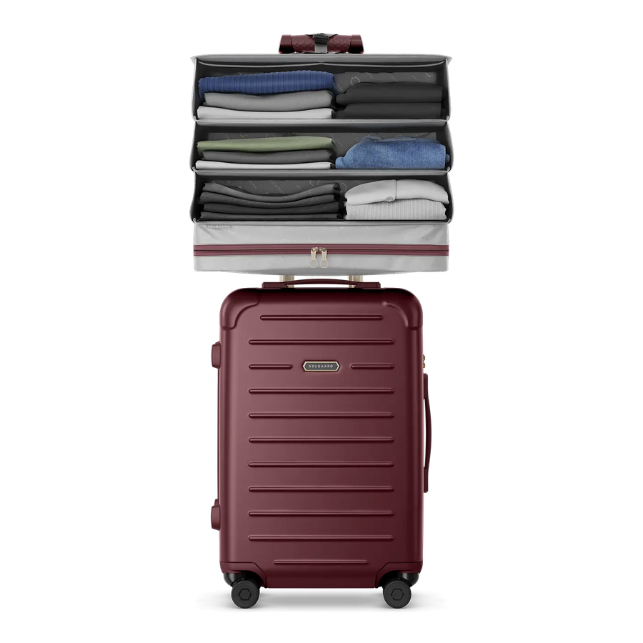 Bordeaux Burgundy | Carry-On Closet Large