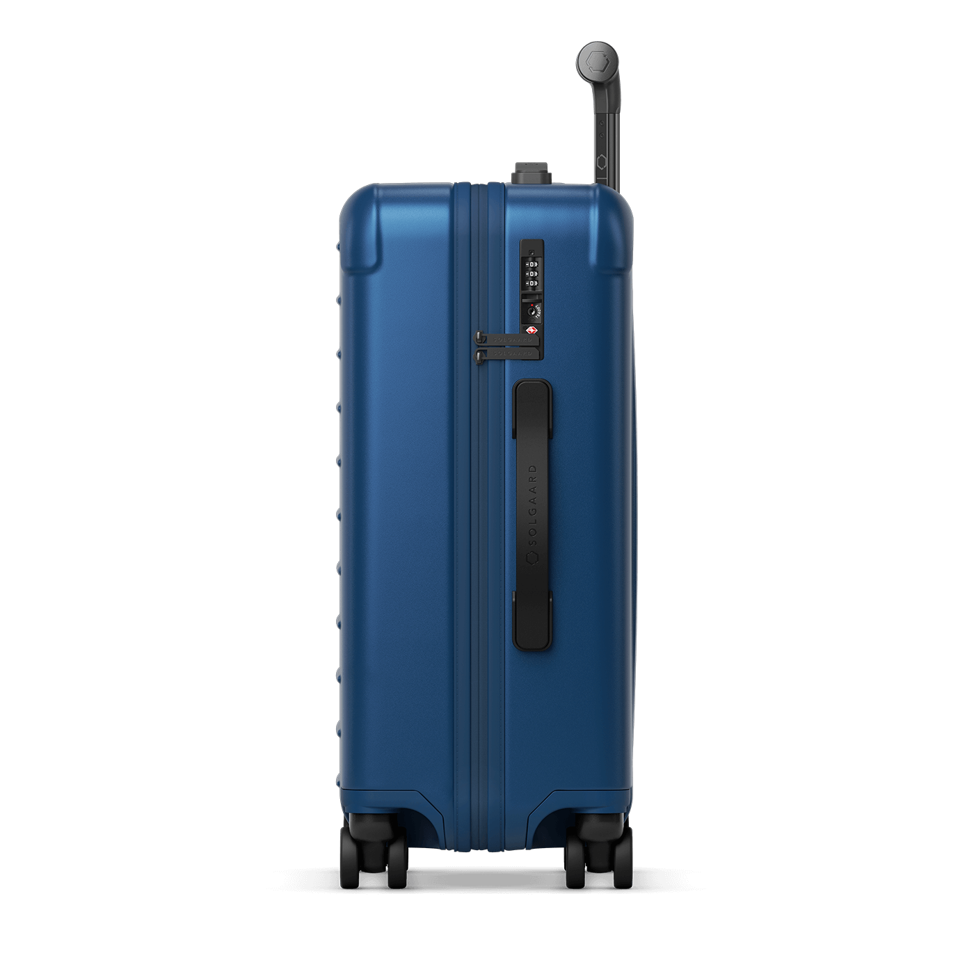 中古」SOLGAARD スーツケース 青 60L 中古」SOLGAARD スーツケース 青 60L