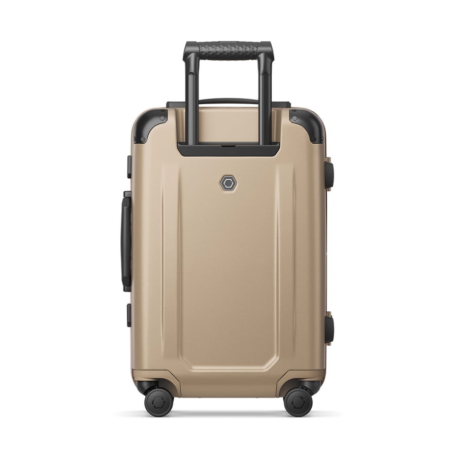 Beige/Satin Gold | Carry-On Closet