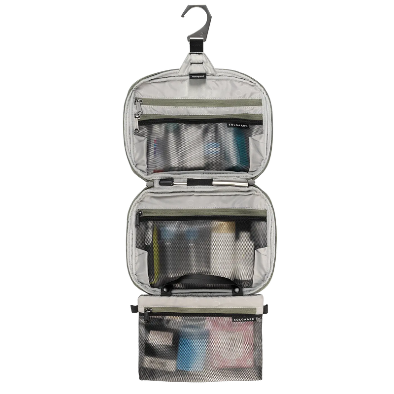 hanging toiletries bag travel Trio Hanging Toiletry Kit – Solgaard